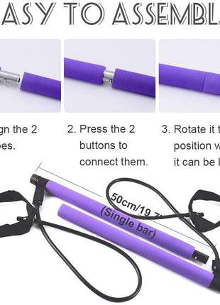 Portable Pilates Bar Kit Tango Sports