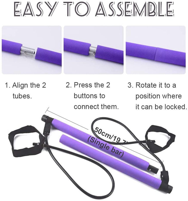 Portable Pilates Bar Kit Tango Sports