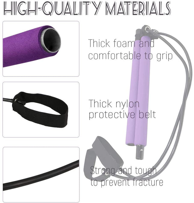 Portable Pilates Bar Kit Tango Sports