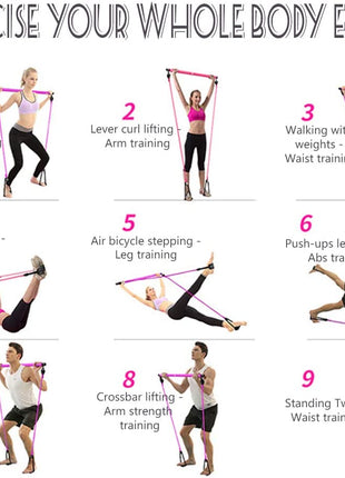 Portable Pilates Bar Kit Tango Sports