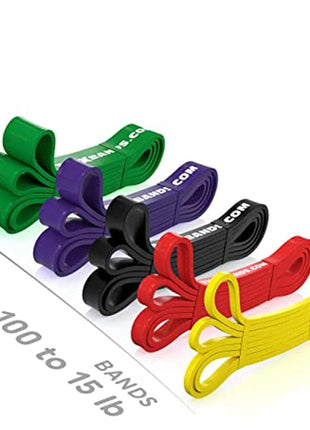Pull Up Resistance bands 9 to 45mm Tango Sports