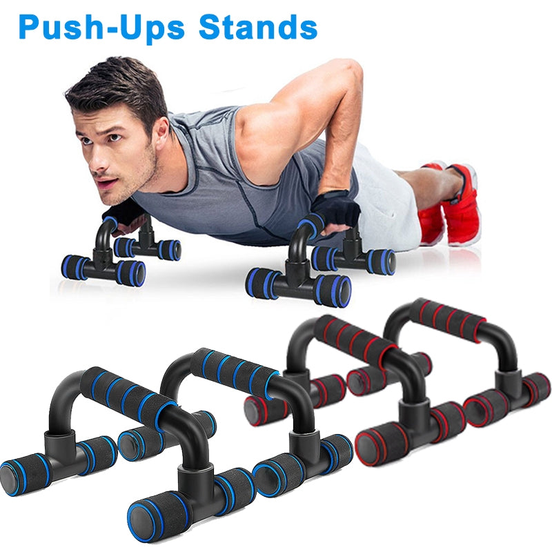 Pushup Stands Plastic For Exercise - Black Tango Sports