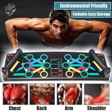 Pushup board , Multipurpose Exercise Board - Black Tango Sports