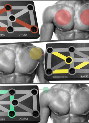 Pushup board , Multipurpose Exercise Board - Black Tango Sports