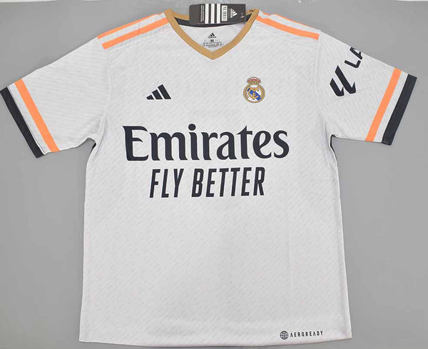 Real Madrid Home Shirt - Bellingham and Vini Jr Tango Sports