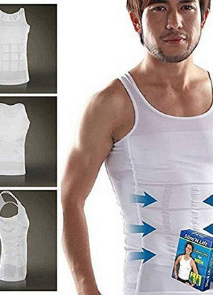 Slim and Fit Slimming Belt For Men - White Tango Sports