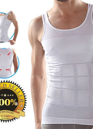 Slim and Fit Slimming Belt For Men - White Tango Sports