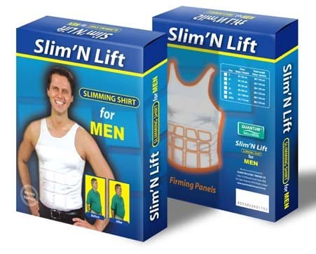 Slim and Fit Slimming Belt For Men - White Tango Sports