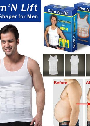 Slim and Fit Slimming Belt For Men - White Tango Sports