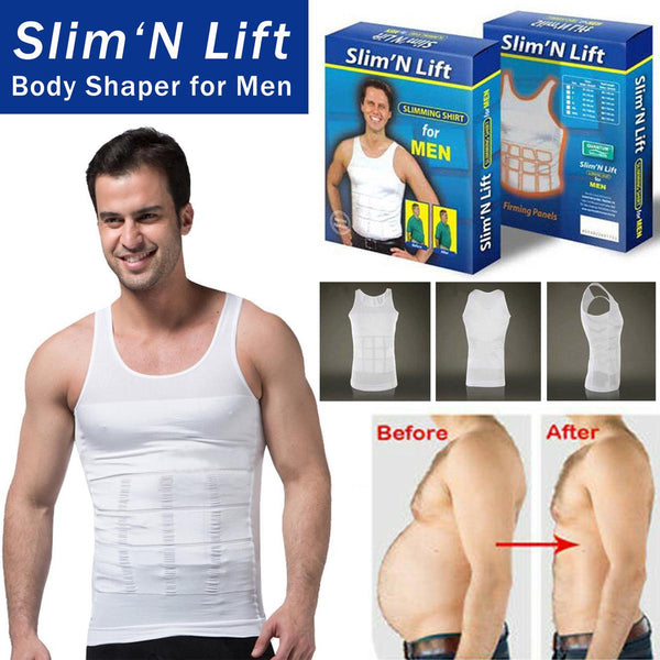 Slim and Fit Slimming Belt For Men - White Tango Sports