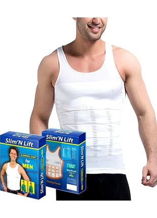 Slim and Fit Slimming Belt For Men - White Tango Sports