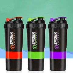 Spider Shaker Bottle 500 ML - Protein Shaker Bottle Tango Sports