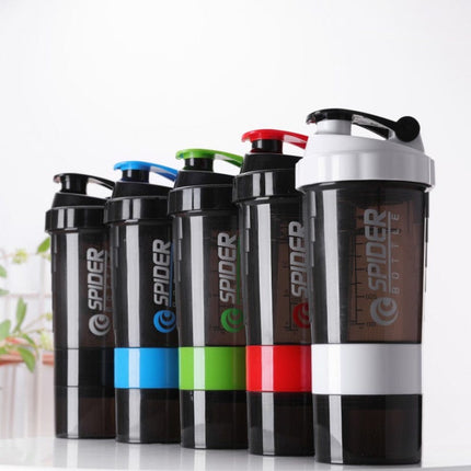 Spider Shaker Bottle 500 ML - Protein Shaker Bottle Tango Sports