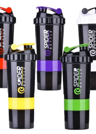Spider Shaker Bottle 500 ML - Protein Shaker Bottle Tango Sports
