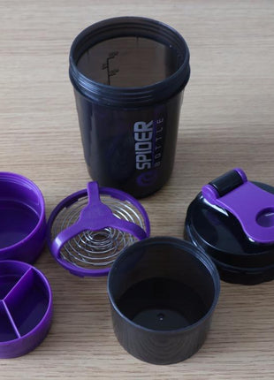 Spider Shaker Bottle 500 ML - Protein Shaker Bottle Tango Sports