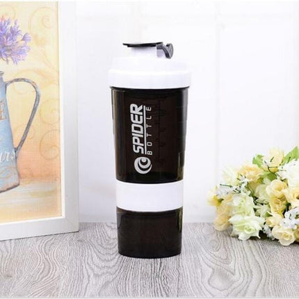 Spider Shaker Bottle 500 ML - Protein Shaker Bottle Tango Sports
