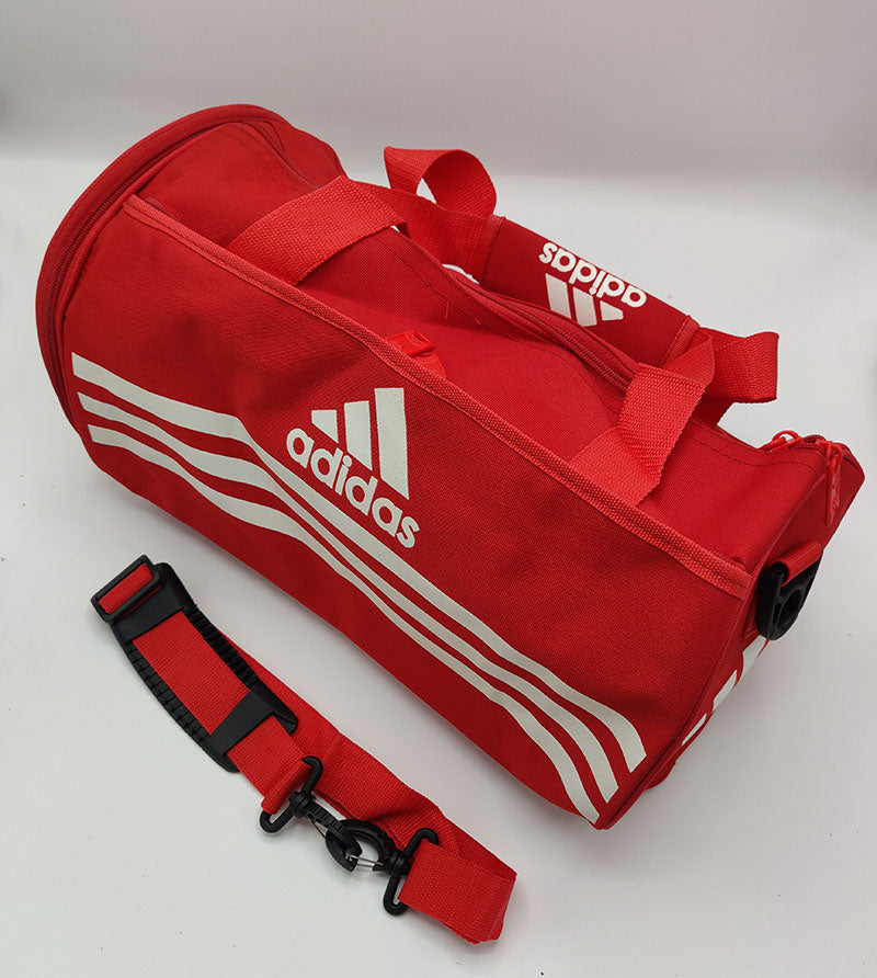 Sports bag, Travel Bag, Gym bag with Shoes Compartment 17 Inches - Red and Black Colors Tango Sports