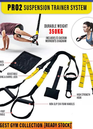 TRX Set - Complete Suspension Resistance Kit Tango Sports