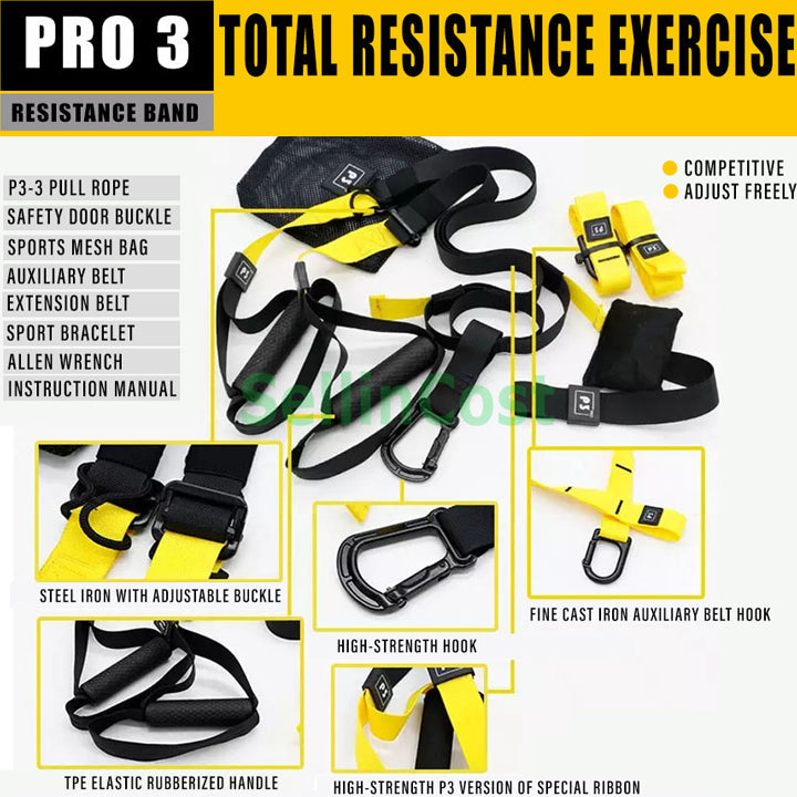 TRX Set - Complete Suspension Resistance Kit Tango Sports