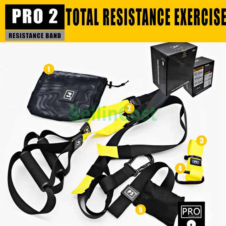 TRX Set - Complete Suspension Resistance Kit Tango Sports