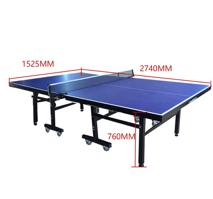 Table Tennis Table 8 Wheels Butterfly Style FOLDABLE - 5 x 9 Feet Tango Sports