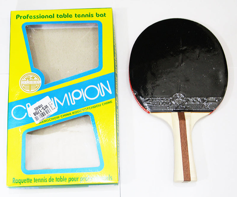 Table tennis Racket Champions , TT Racket, Ping Pong Racket - Red/Black Tango Sports