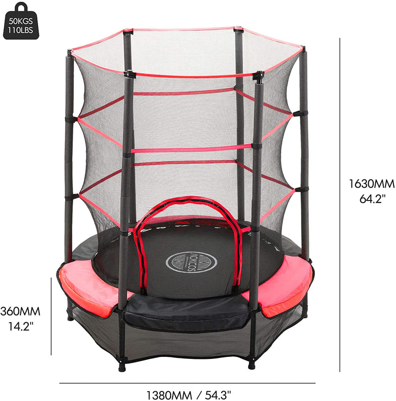 Trampoline for kids 55 Inches Tango Sports