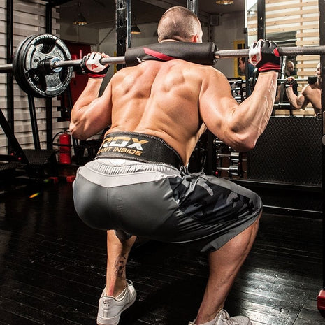 Weight Lifting Belt 4 Inches - Rdx Black Tango Sports