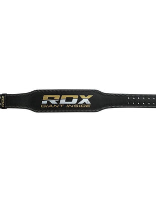 Weight Lifting Belt 4 Inches - Rdx Black Tango Sports