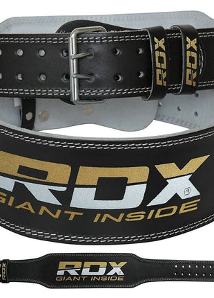 Weight Lifting Belt 4 Inches - Rdx Black Tango Sports