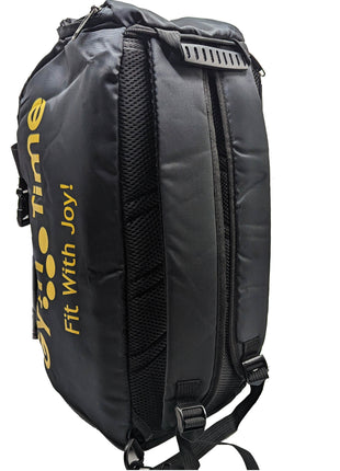 Wizal Sports Travel Gym Bag with Wet Pocket & Shoes Compartment for Men and Women - Black Tango Sports