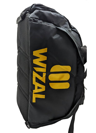 Wizal Sports Travel Gym Bag with Wet Pocket & Shoes Compartment for Men and Women - Black Tango Sports