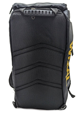 Wizal Sports Travel Gym Bag with Wet Pocket & Shoes Compartment for Men and Women - Black Tango Sports