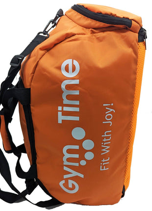 Wizal Sports Travel Gym Bag with Wet Pocket & Shoes Compartment for Men and Women -Orange Tango Sports