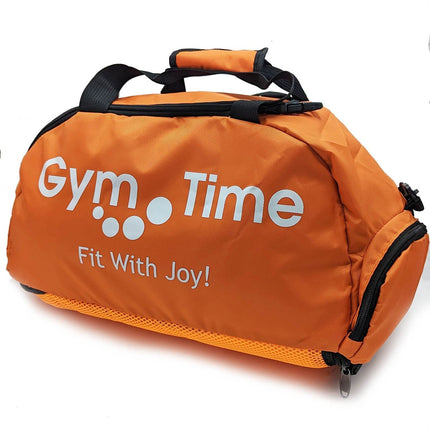 Wizal Sports Travel Gym Bag with Wet Pocket & Shoes Compartment for Men and Women -Orange Tango Sports