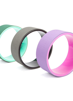 Yoga Wheel for Comfortable Support for Yoga Poses and Backbends Tango Sports