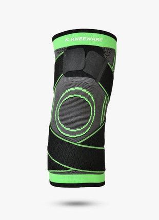 Knee Support Brace with Straps Pack of 2 - Black